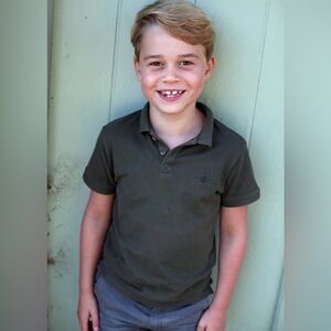 ASO Prince George UK Royal Mango Kids Olive Green Polo Shirt